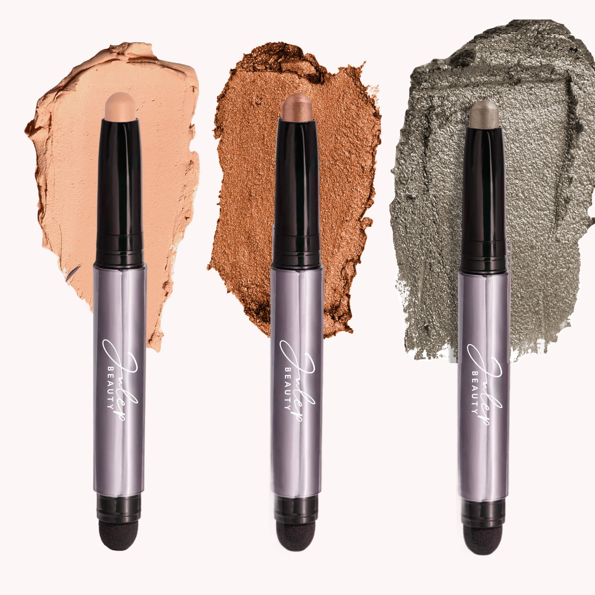 Brown-Eyed & Fierce: Eyeshadow 101 Crème-to-Powder Eyeshadow Stick Trio