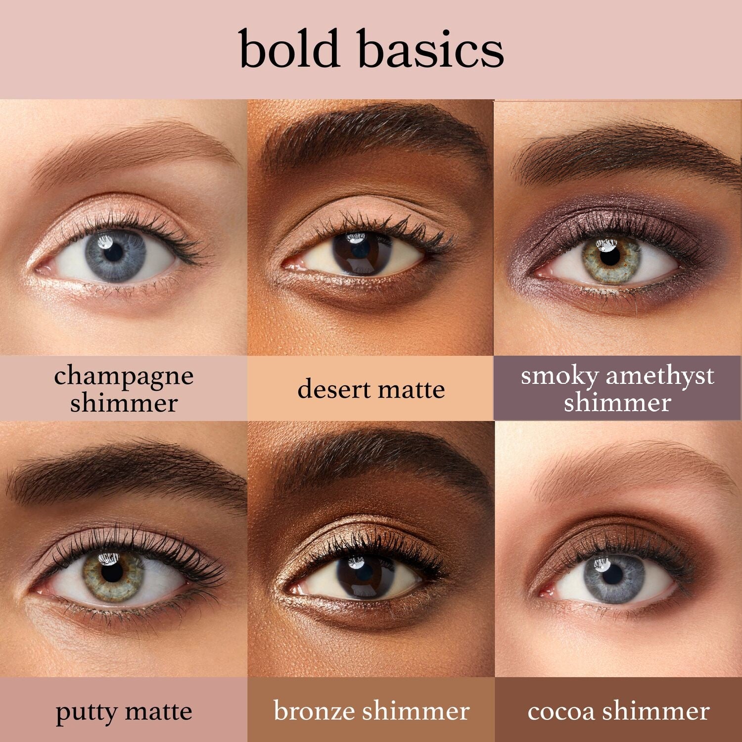 Bold Basics 6 PC Eyeshadow 101 Set