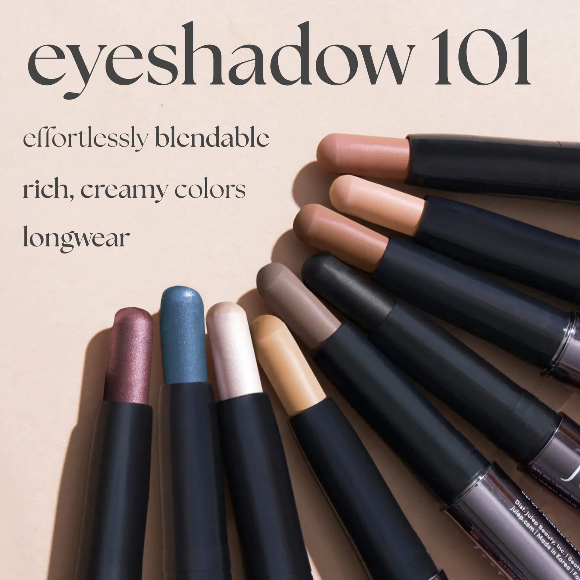 Eyeshadow 101 Stick Duos