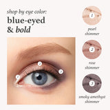Blue-Eyed & Bold: Eyeshadow 101 Crème-to-Powder Eyeshadow Stick Trio