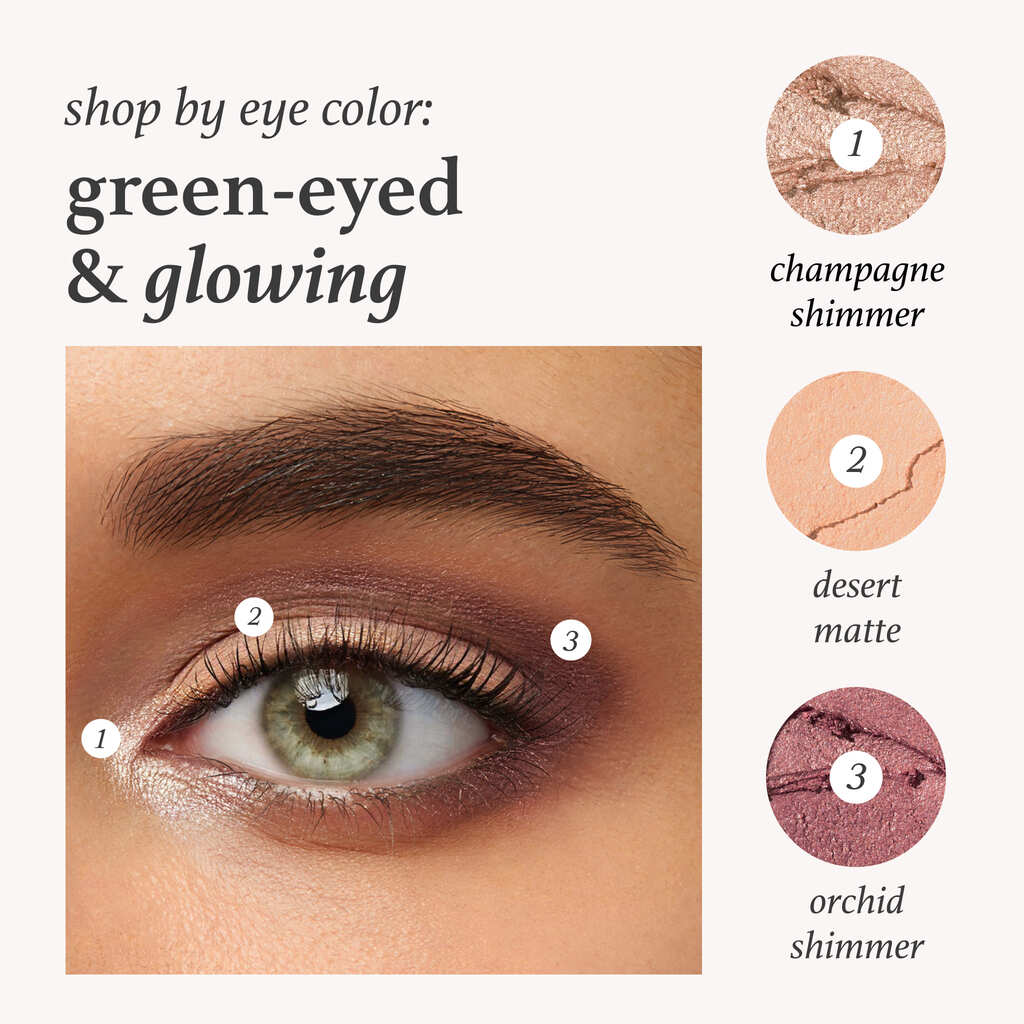 Green-Eyed & Glowing: Eyeshadow 101 Stick Trio