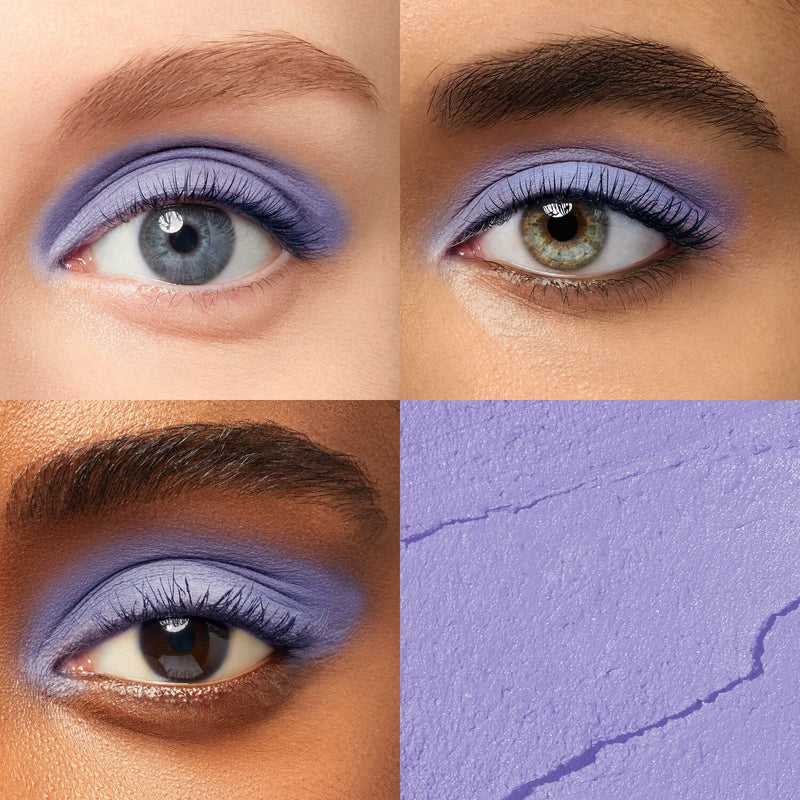 Julep Lavender Matte Eyeshadow 101 Stick on model grid