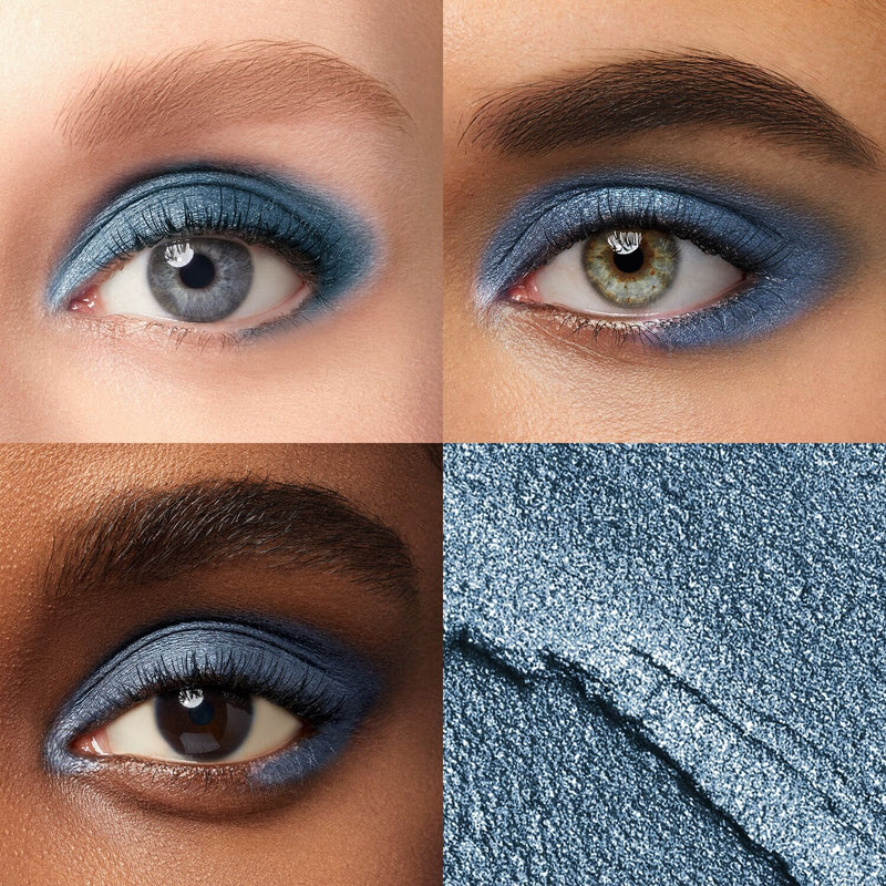 Julep Sapphire Shimmer Eyeshadow 101 Stick on model grid