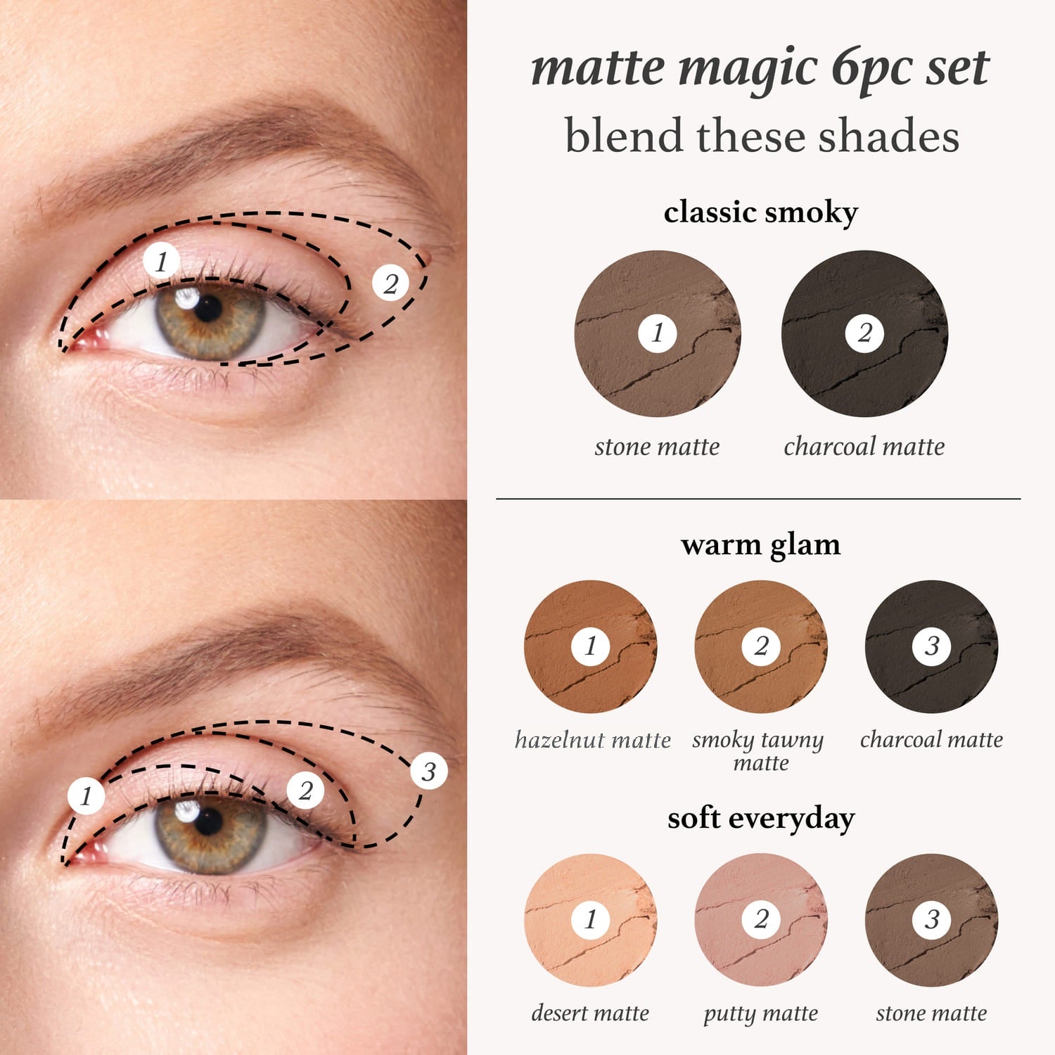 Matte Magic 6PC Bundle Shade Pairings