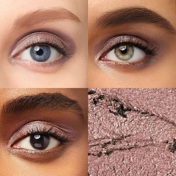 Julep Eyeshadow 101 Crème-to-Powder Eyeshadow Stick in Mink Mauve Metallic on model grid