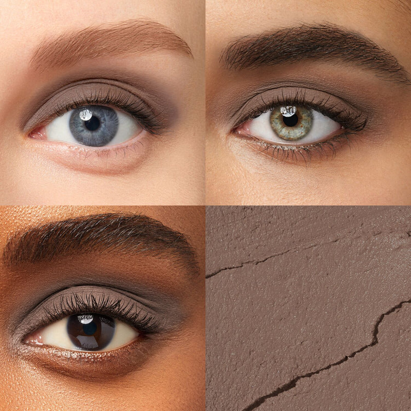 Juelp Eyeshadow 101 Crème-to-Powder Eyeshadow Stick in Stone Matte on model grid