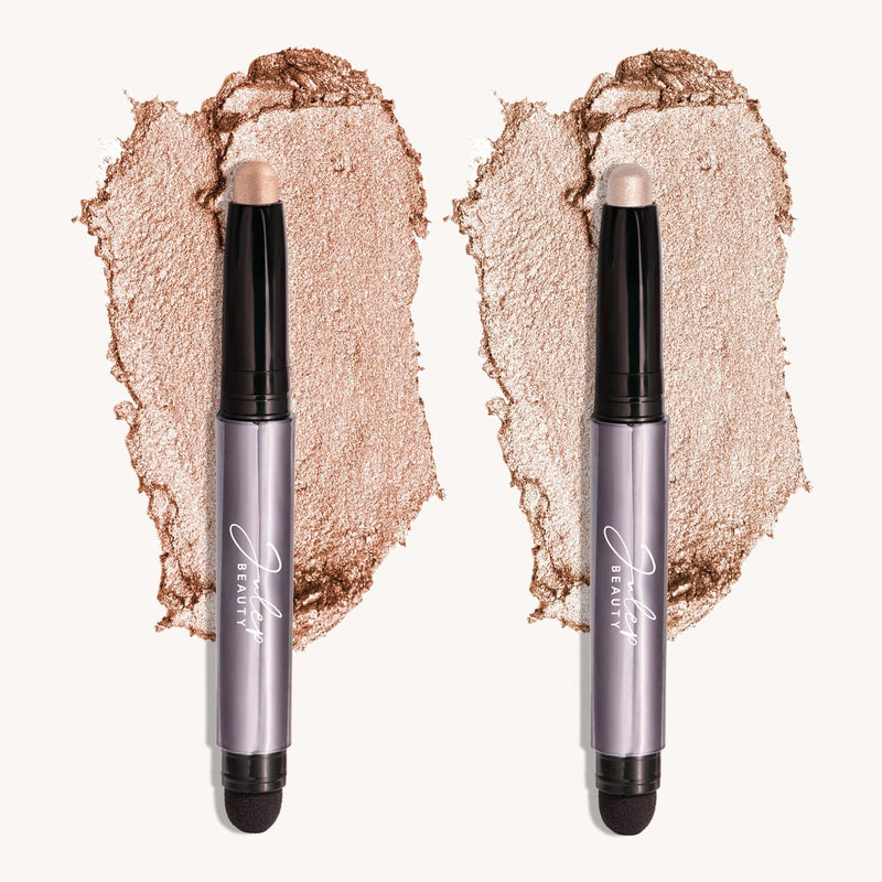 Julep Eyeshadow 101 Crème-to-Powder Eyeshadow Stick Two Piece Set in Pearl Shimmer & Champagne Shimmer