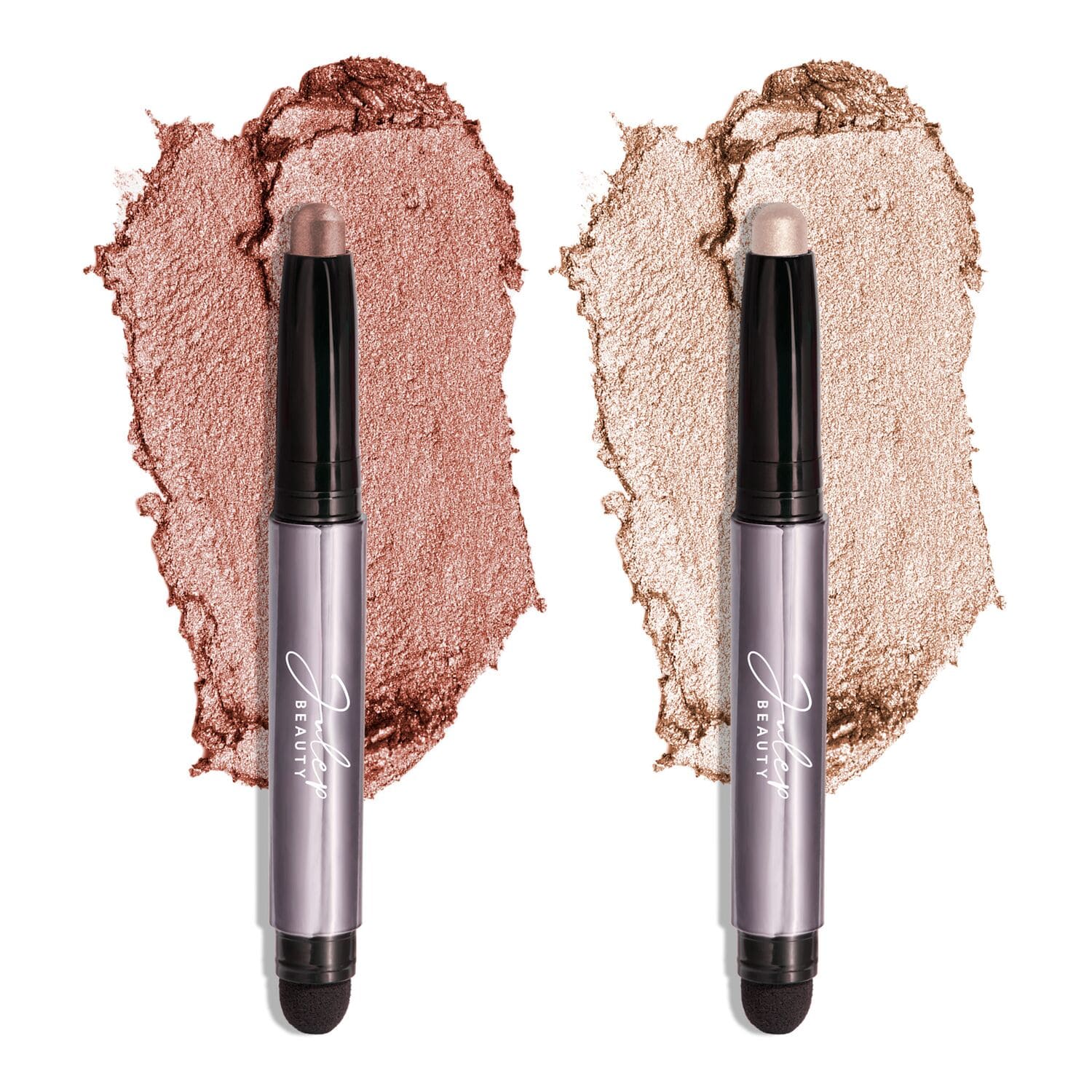 Julep Eyeshadow 101 Crème-to-Powder Eyeshadow Stick Two Piece Set in Pearl Shimmer & Rose Shimmer