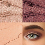 Julep Green-Eyed & Glowing: Eyeshadow 101 Crème-to-Powder Eyeshadow Stick Trio shade grid 