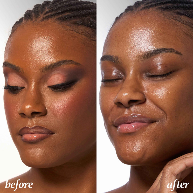 Green Tea Makeup Removing Cleansing Cream Model B&A deep
