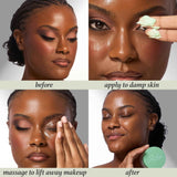 Green Tea Makeup Removing Cleansing Cream how to use model grid