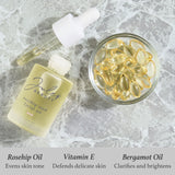 Julep Rosehip Seed Facial Oil Lightweight Nourishing Moisturizer contains Rosehip Oil, Vitamin E, and Bergamot Oil