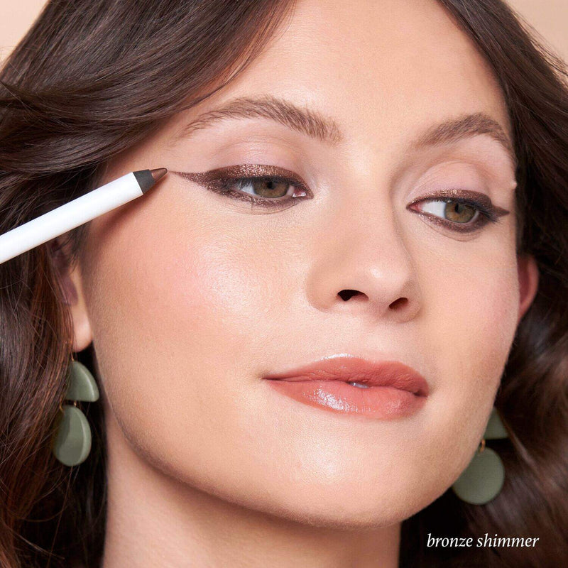 Bronze Shimmer When Pencil Met Gel All-Day Eyeliner