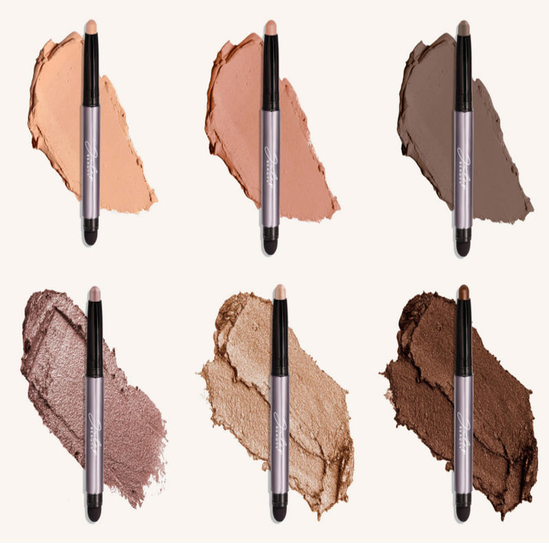 Eyeshadow 101  Crème-to-Powder Eyeshadow Stick: 6 Piece Neutral Glow