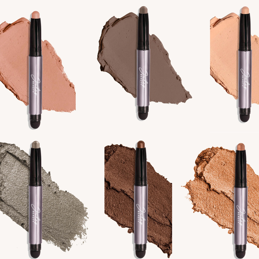 Eyeshadow 101  Crème-to-Powder Eyeshadow Stick: 6 Piece Neutral Glow