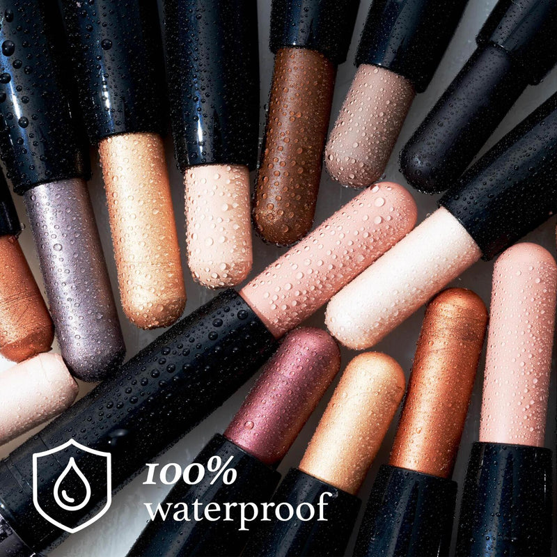 Julep Eyeshadow 101 Crème-to-Powder Eyeshadow Sticks are 100% waterproof