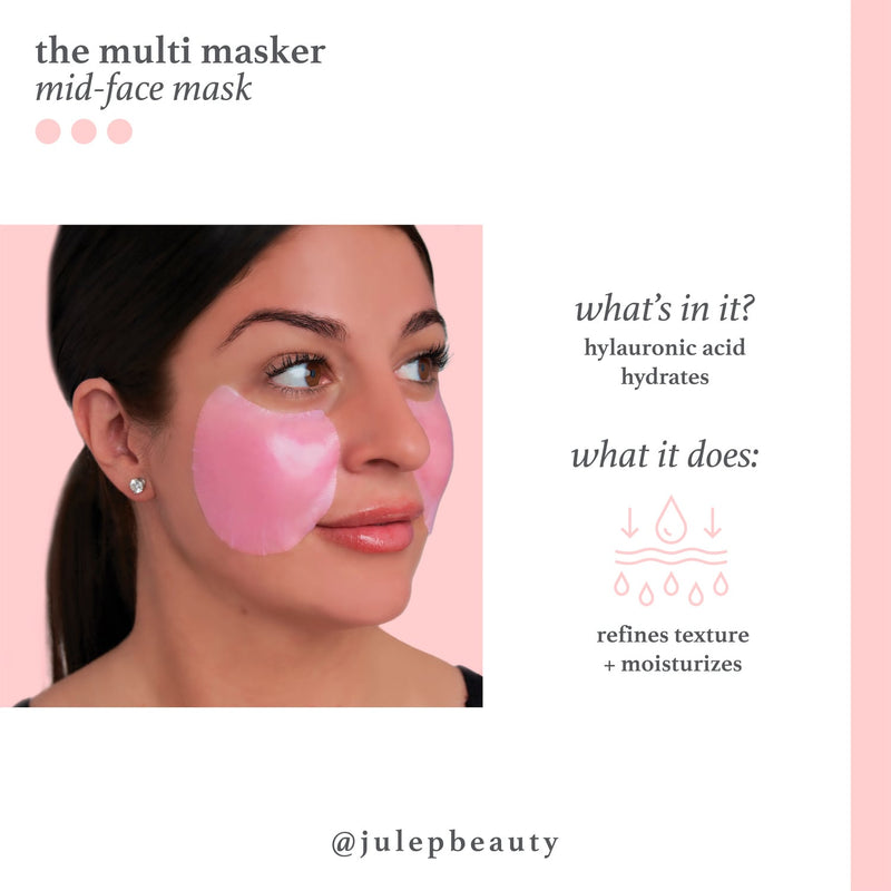 The Multi-Masker Sheet Mask System Model Mid-Face Mask