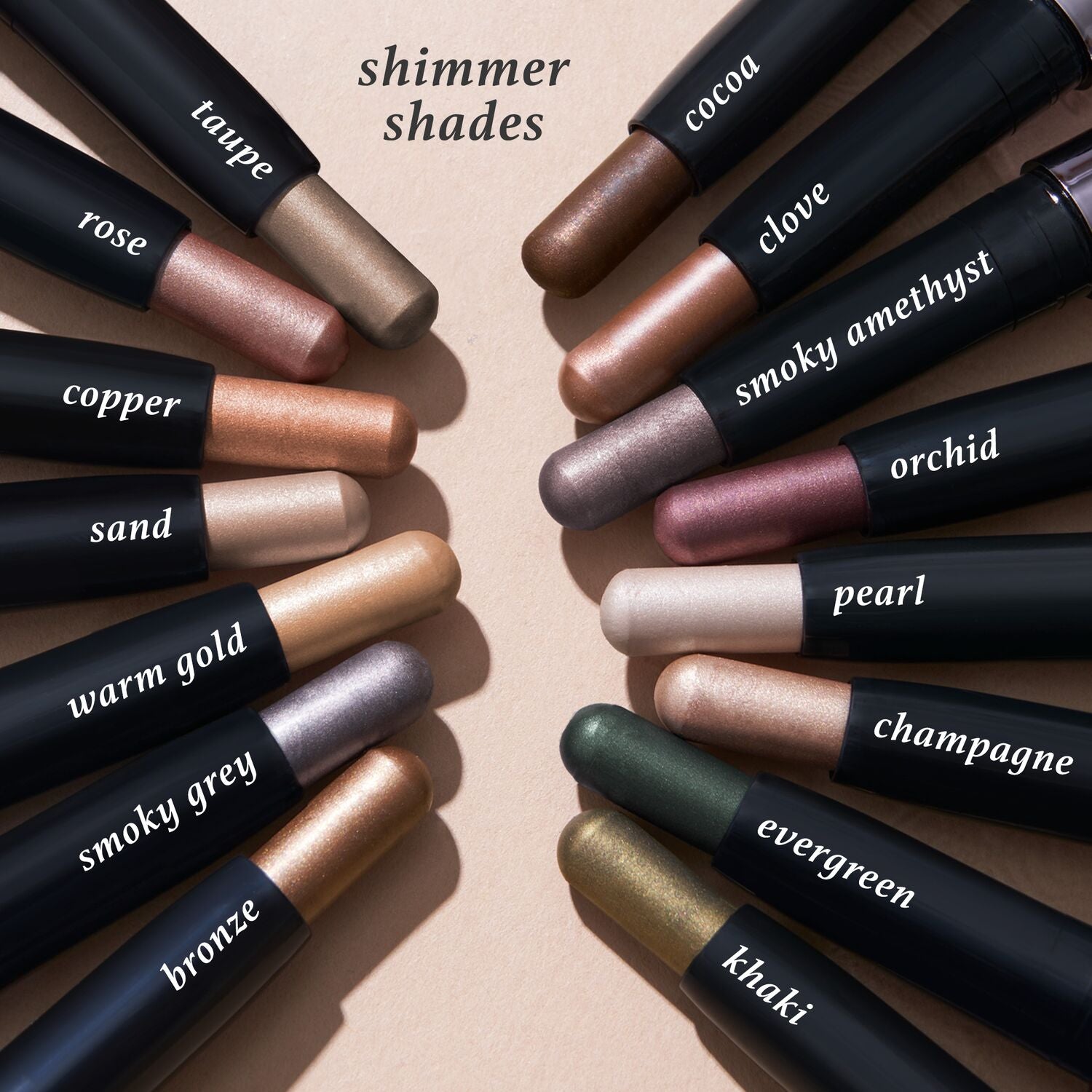 Eyeshadow 101 CrèmetoPowder Eyeshadow Stick Set (10 PC) Julep