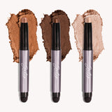 Brown-Eyed & Breezy: Eyeshadow 101 Crème-to-Powder Eyeshadow Stick Trio