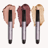 Green-Eyed & Glowing: Eyeshadow 101 Crème-to-Powder Eyeshadow Stick Trio