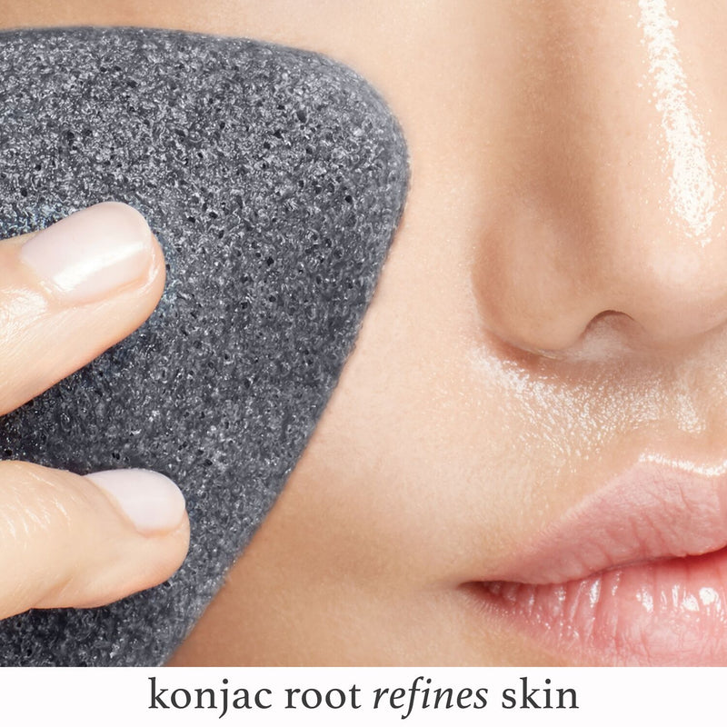 Konjac Sponge: Charcoal – 100% PURE