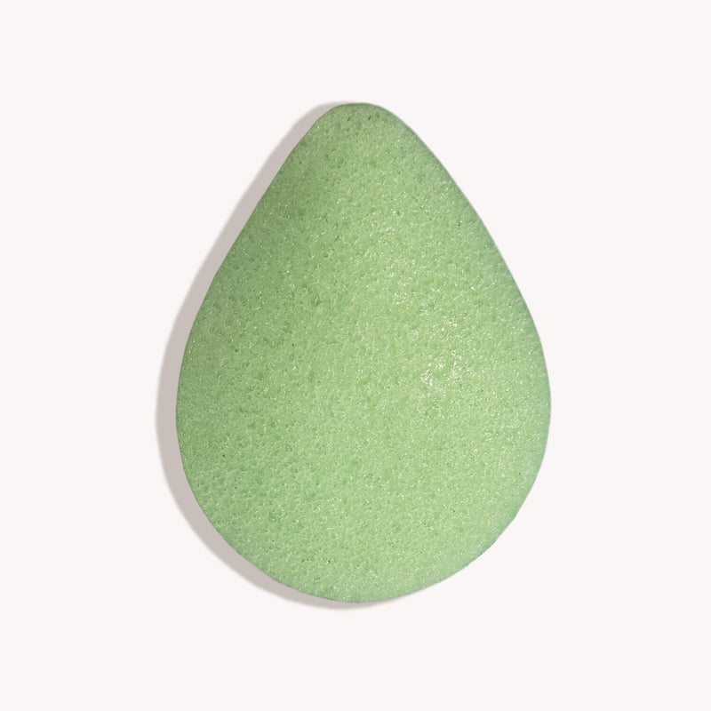Green Tea Konjac Face Sponge Exfoliating Cleansing Tool | GWP