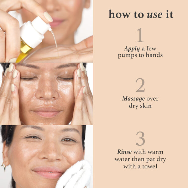 Vitamin E Hydrating Cleansing Oil + Makeup Remover